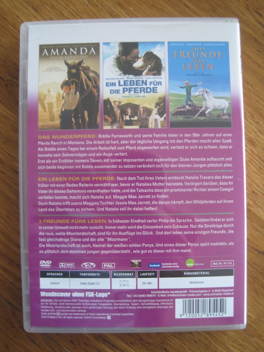 Tutti i DVDs: Pferde Freunde Box DVD 📀 – Usato da Gossau SG venduto da Noryflory 1