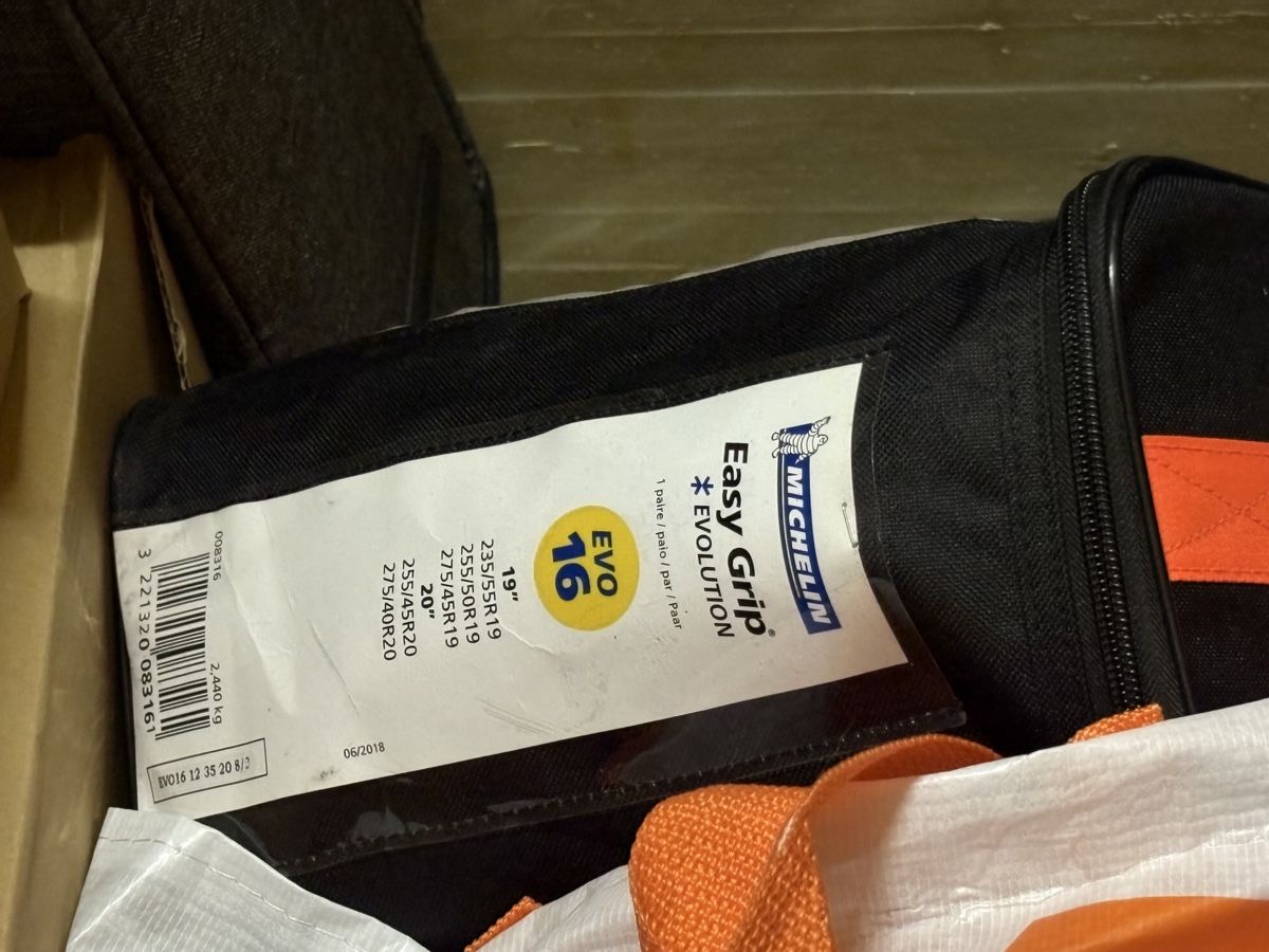 Catene da neve: Michelin Easy Grip EVO 16 - Winter Tire Chains - New – Nuovo e nell'imballaggio originale da Genève venduto da mon_x6bb