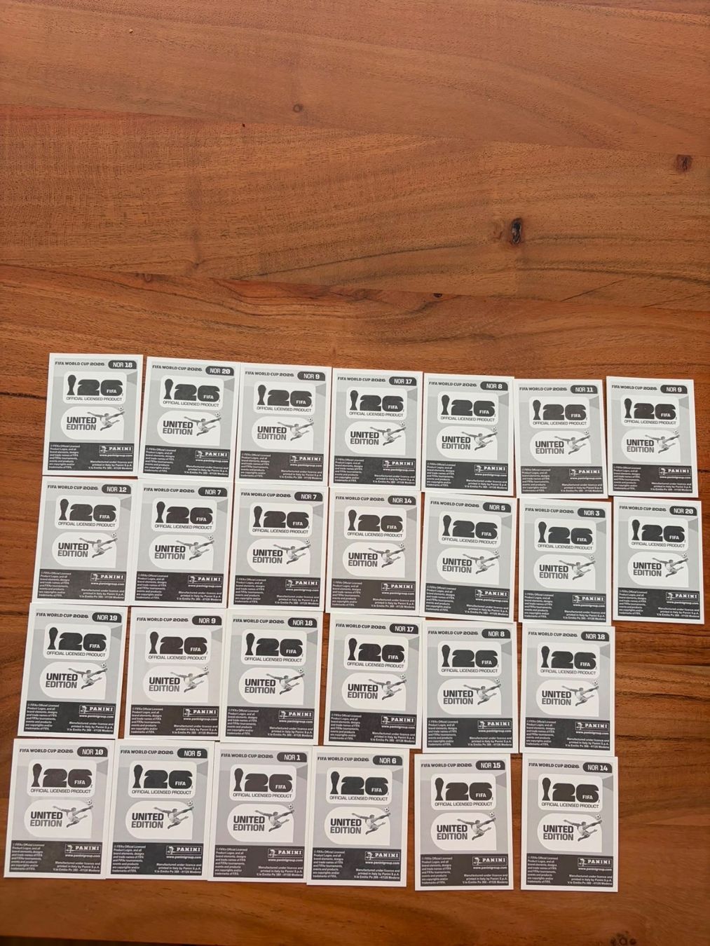 Panini Carte collezionabili: Panini Norwegen NOR 2026 – Usato da Solothurn venduto da rah_g92d 1