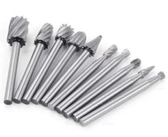 10 stk. Bohrer HSS  Bits Gravur Cutter Schleifen Polieren