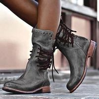 Elegante Kunstleder Stiefel /Bottes en similicuir végétalien