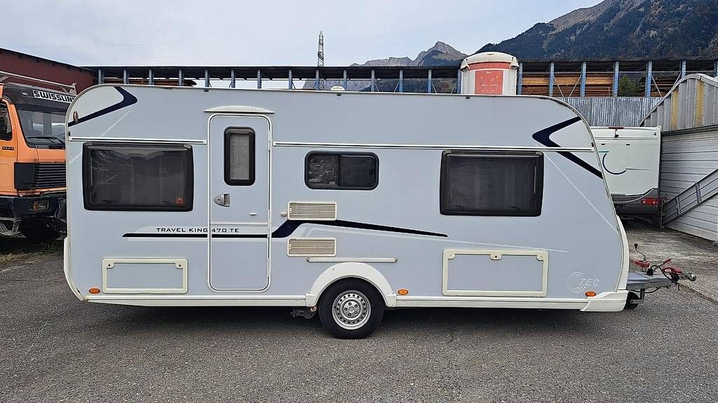 Veicoli da campeggio: Wohnwagen TEC Travel-King 470 TE – Usato da Landquart venduto da Igi