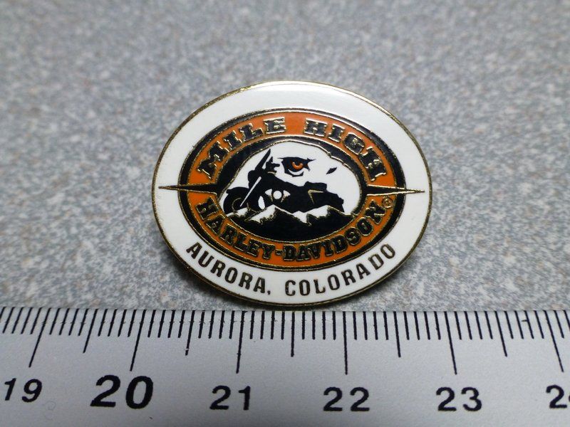 Placchette & Badge: PIN PINS HARLEY DAVIDSON HOG ABZEICHEN CHAPTER – Usato da Gränichen venduto da Jumbo77