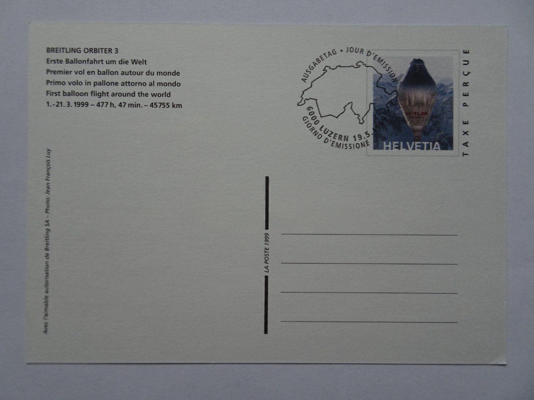 Tous les timbres: 1999 – Neuf (Voir description) à Aadorf par Chnorli-Furz 5
