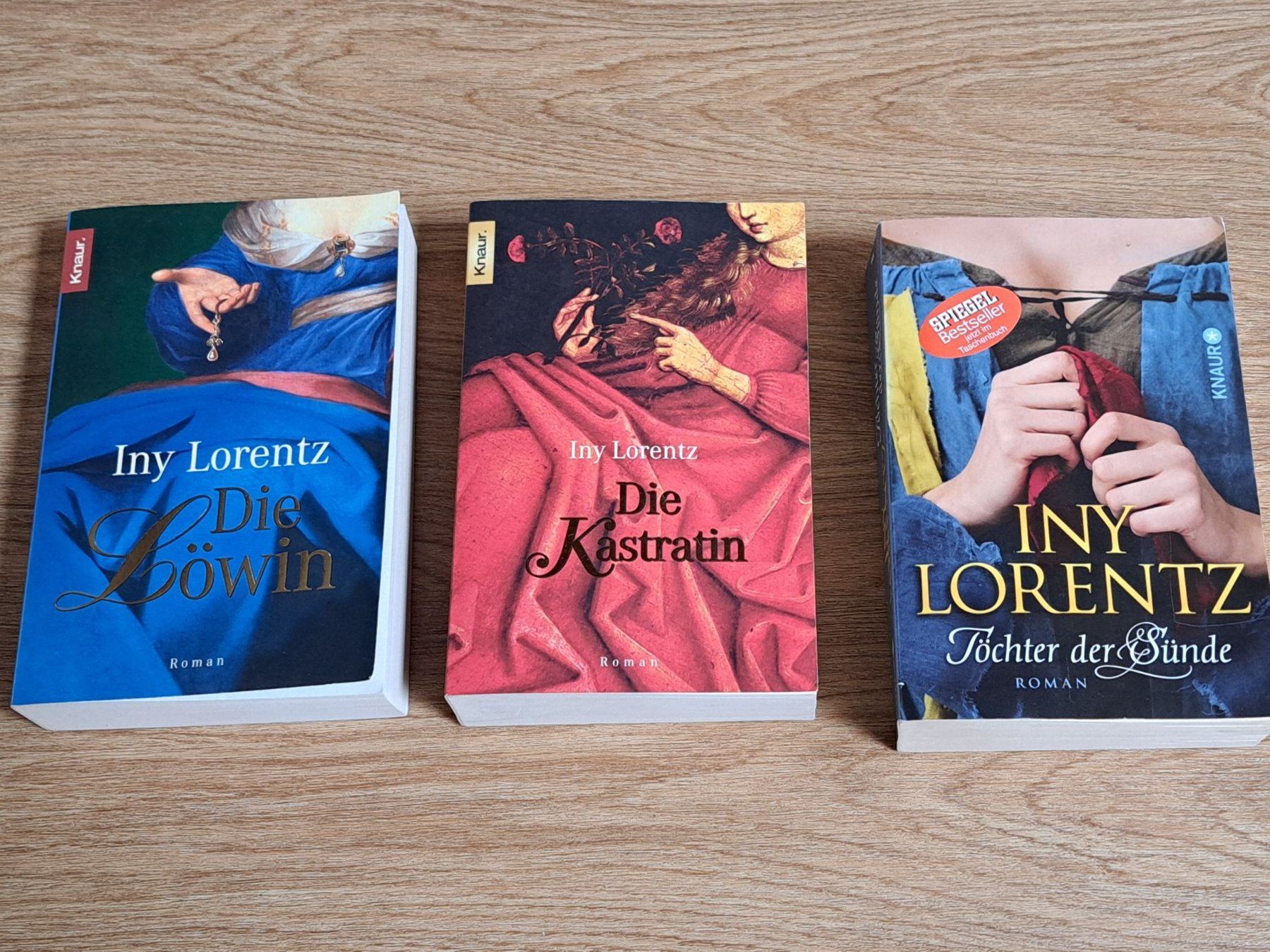 Libri: 3 Romane von Iny Lorentz – Usato da Unterseen venduto da Kanica