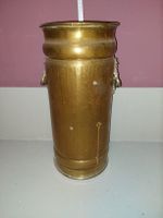 Vintage Messing Schirmständer/Übertopf, 48 cm hoch.