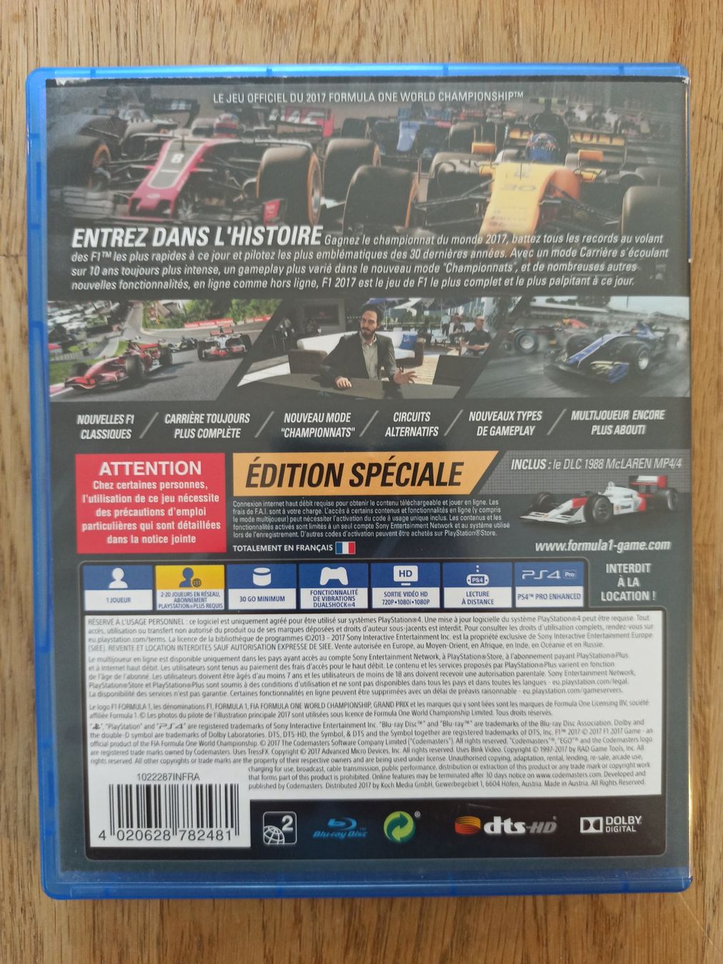 Spiele: F1 2017 Special Edition PS4 / PS5 – Gebraucht aus Oberweningen von mar_87mx 1