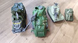 Spielzeugpanzer Set 4 Stk guter Zustand