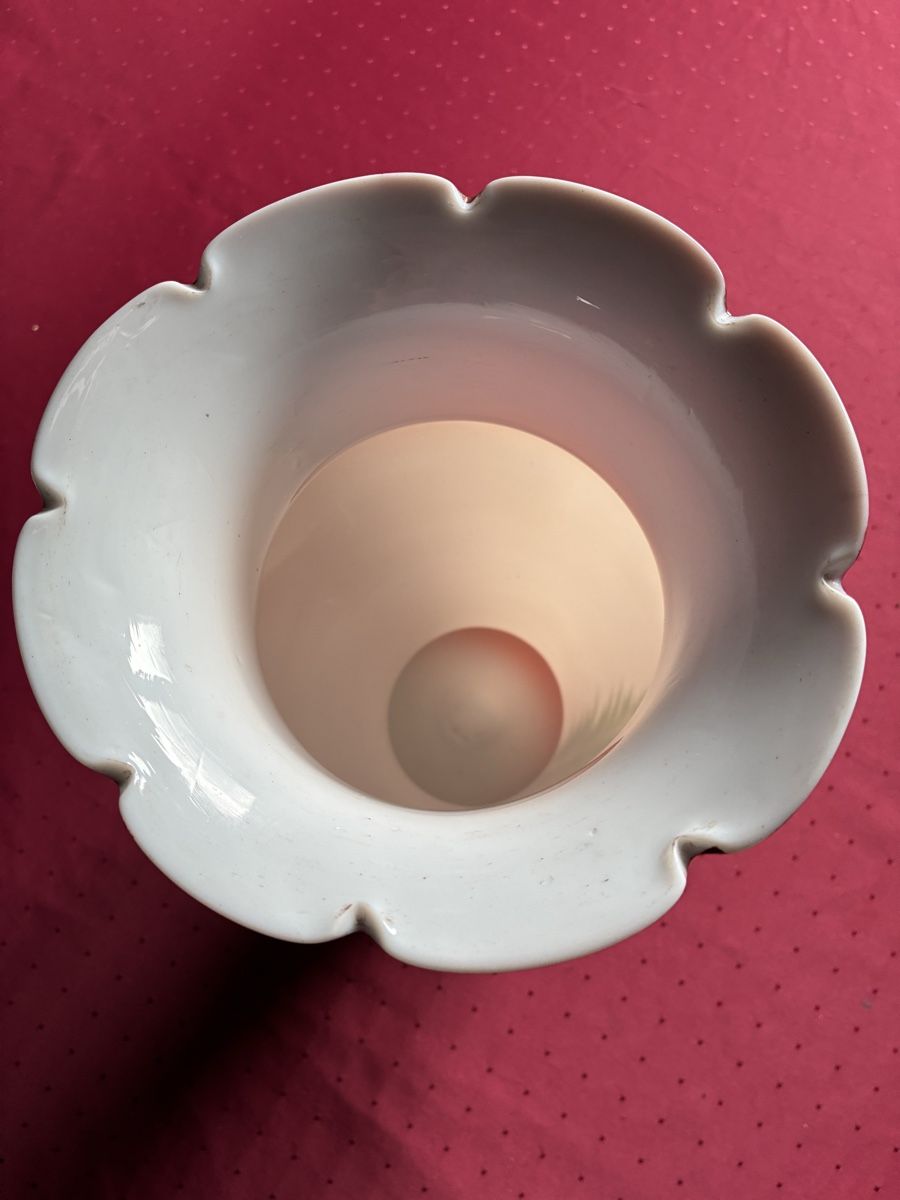 Vasi & Recipienti: Jugendstil - grosse Opalinevase mit Blumendecor – Usato da Dornach venduto da Rosengarten 6