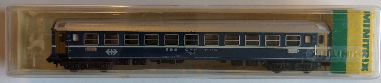 Modelleisenbahnen: Minitrix SBB Liegewagen No. 3067 – Gebraucht aus Binningen von Mountainrider 1