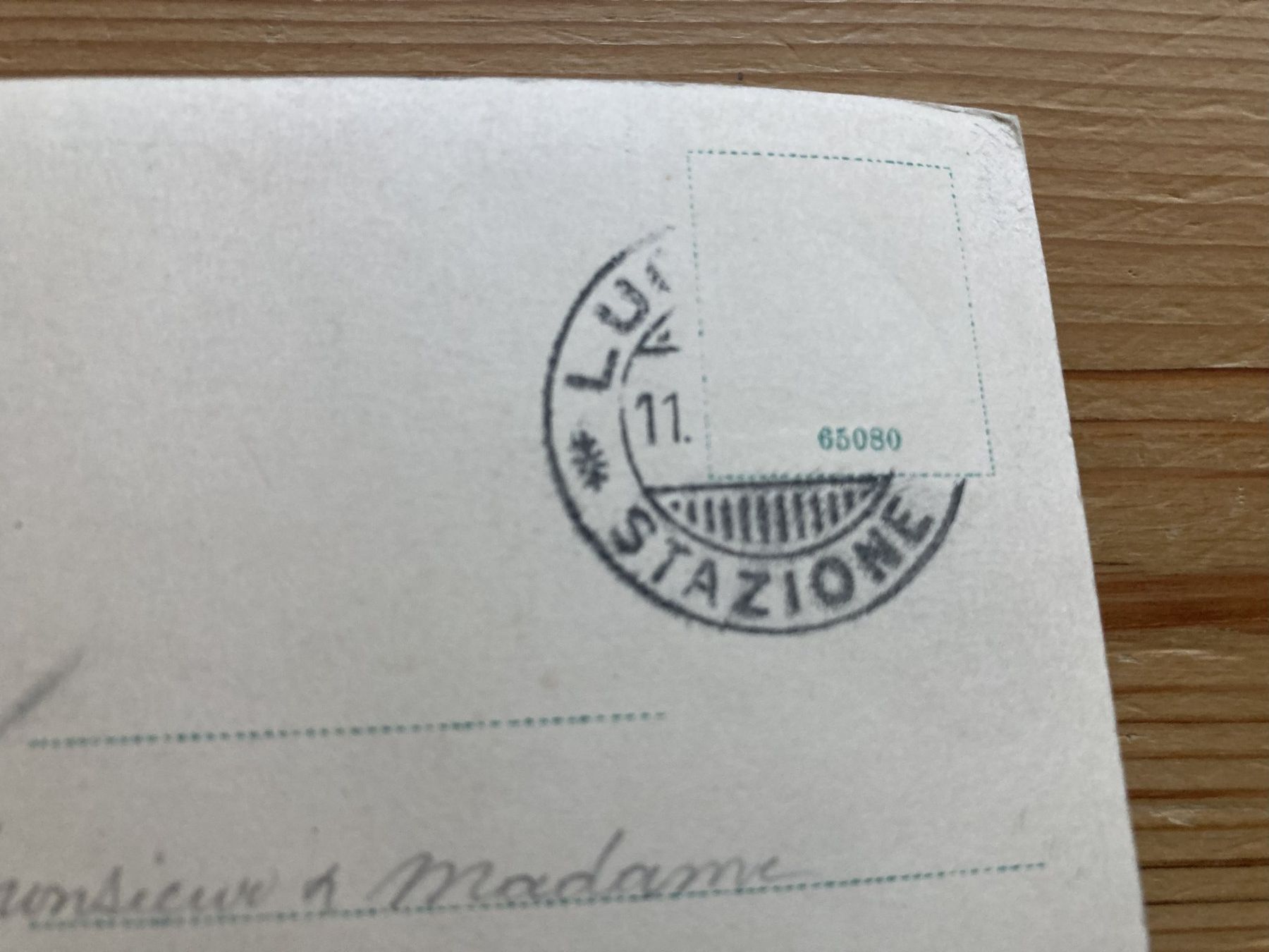Cartoline postali: Lago di Lugano dal Monte S. Salvatore - AK 1919 – Usato da Oberuzwil venduto da Henri09 1