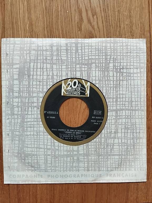 Dischi in vinile: Mikis Theodorakis "La Danse de Zorba" 7" – Usato da Biel/Bienne venduto da sli_679k