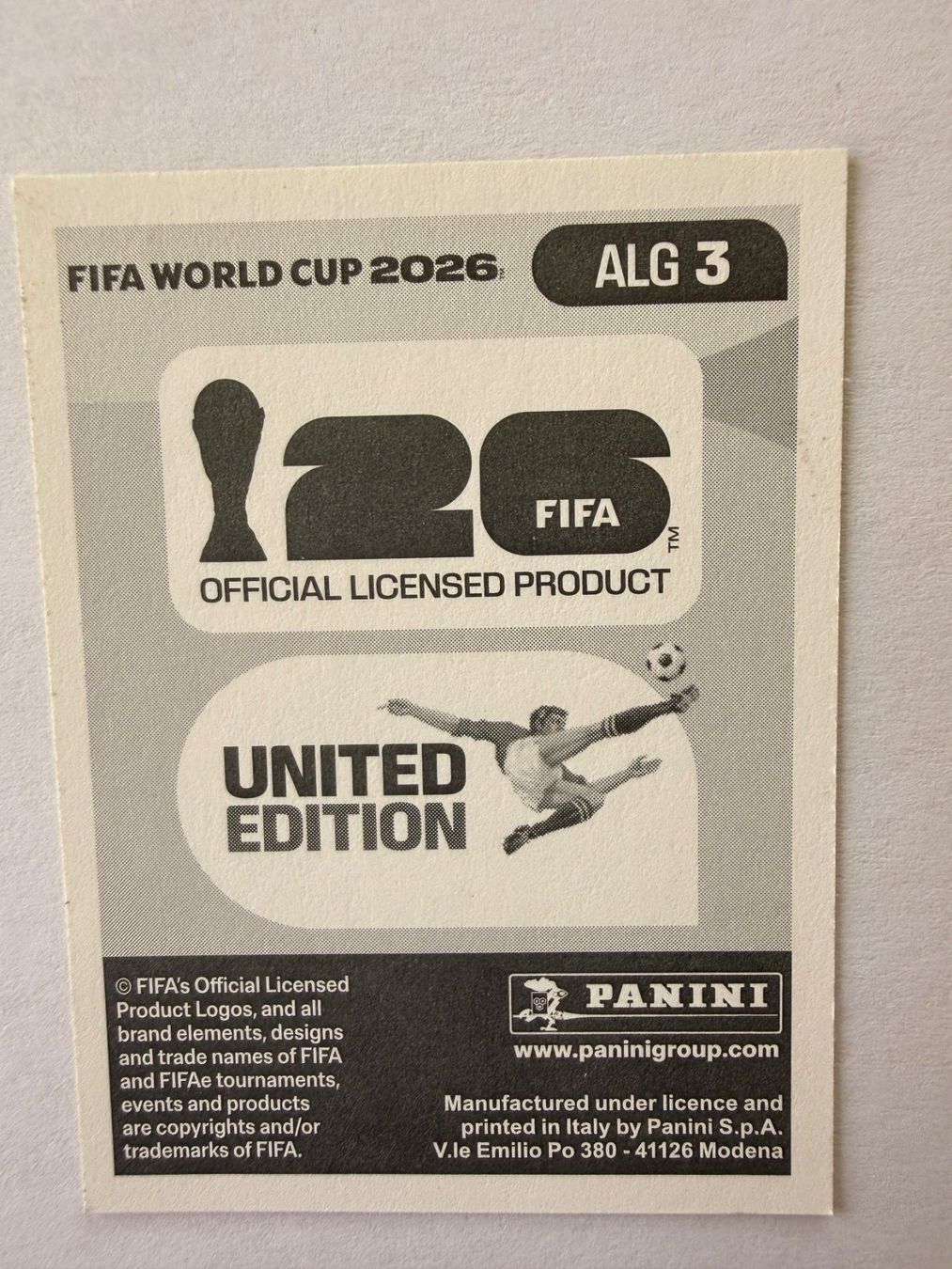 Panini Carte collezionabili: Panini-Sticker ALG3 - Bensebaini – Nuovo (secondo la descrizione) da Alpnach Dorf venduto da Chelsea2 1