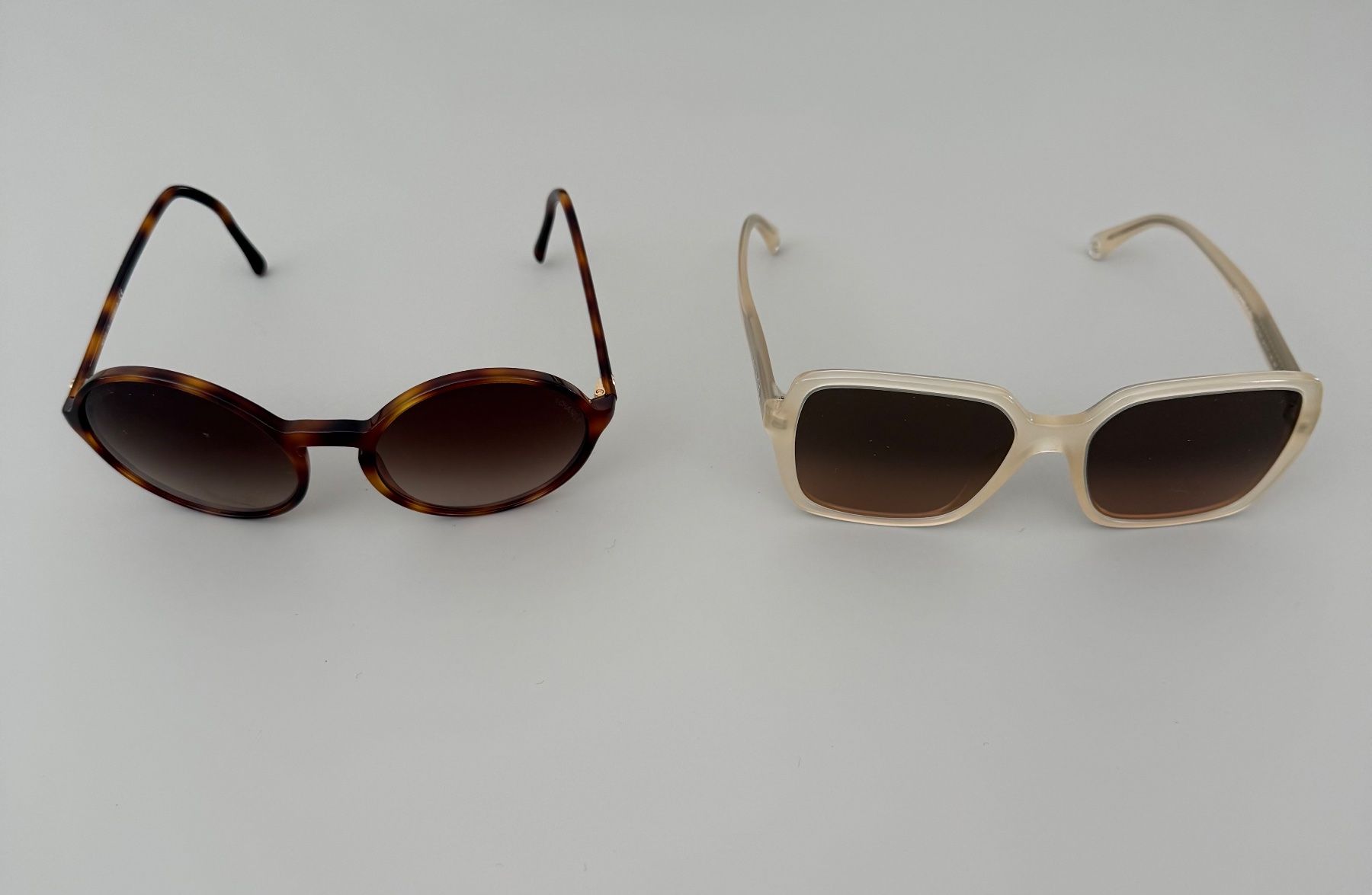 Occhiali & Lenti: Zwei Chanel Sonnenbrillen mit Etui – Usato da Bulle venduto da Adi007 1