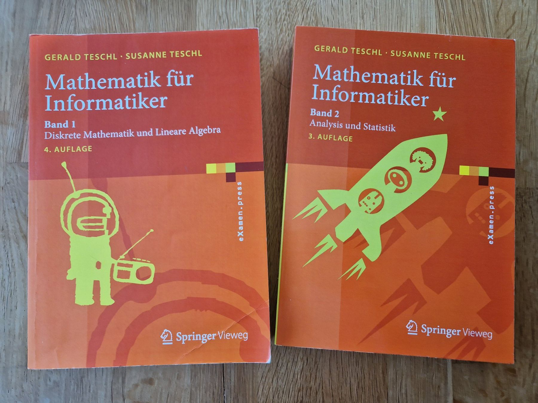 Libri: Mathematik für Informatiker, 2 Bände, Teschl – Nuovo (secondo la descrizione) da Wettingen venduto da G-Nat