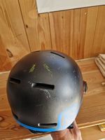 Casque ski garçon avec visière env. 9-13 ans