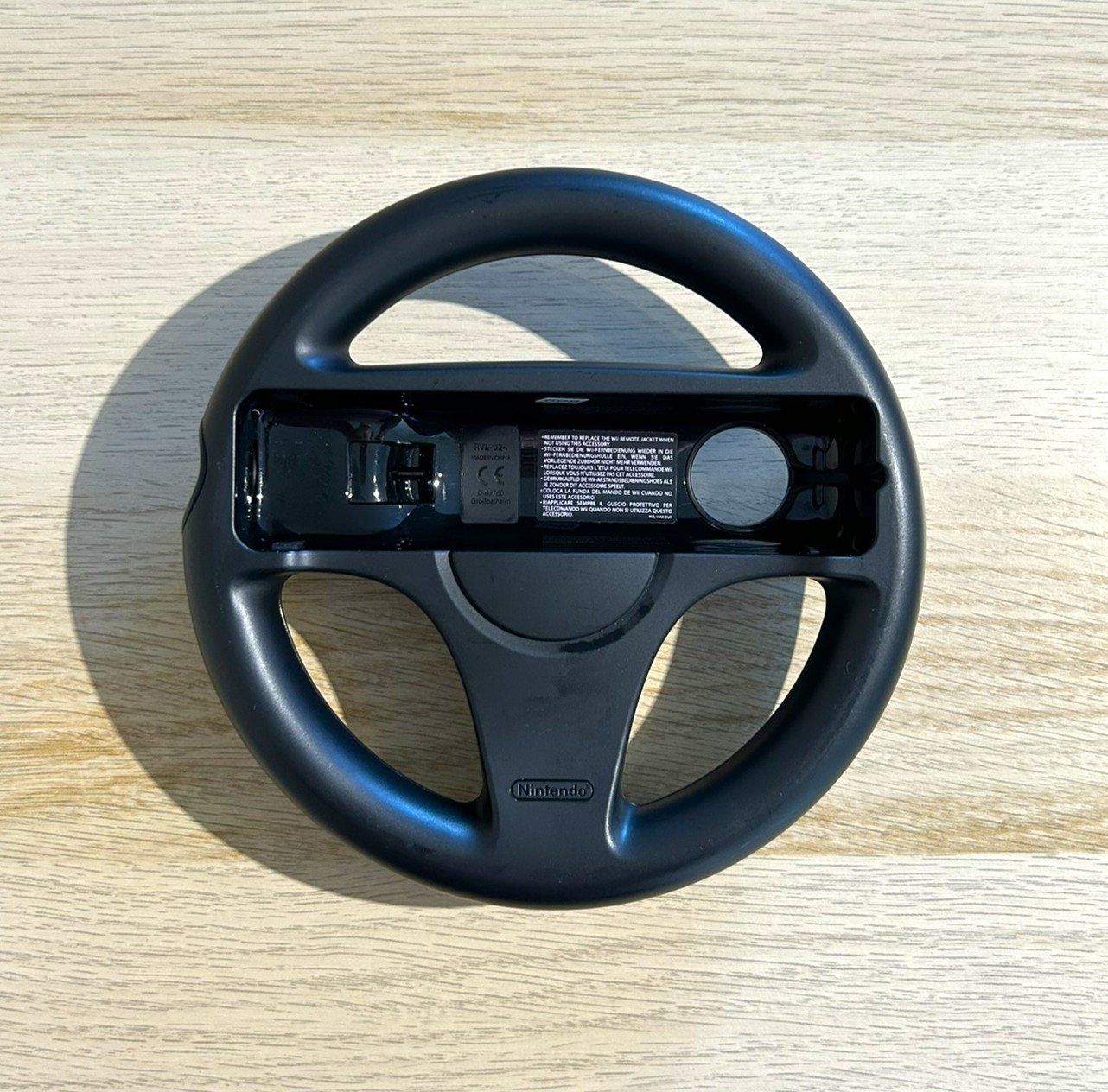 Nintendo Controller: Nintendo Wii Lenkrad Schwarz mit Anleitung – Gebraucht aus St. Gallen von Alpine.Arcade 2