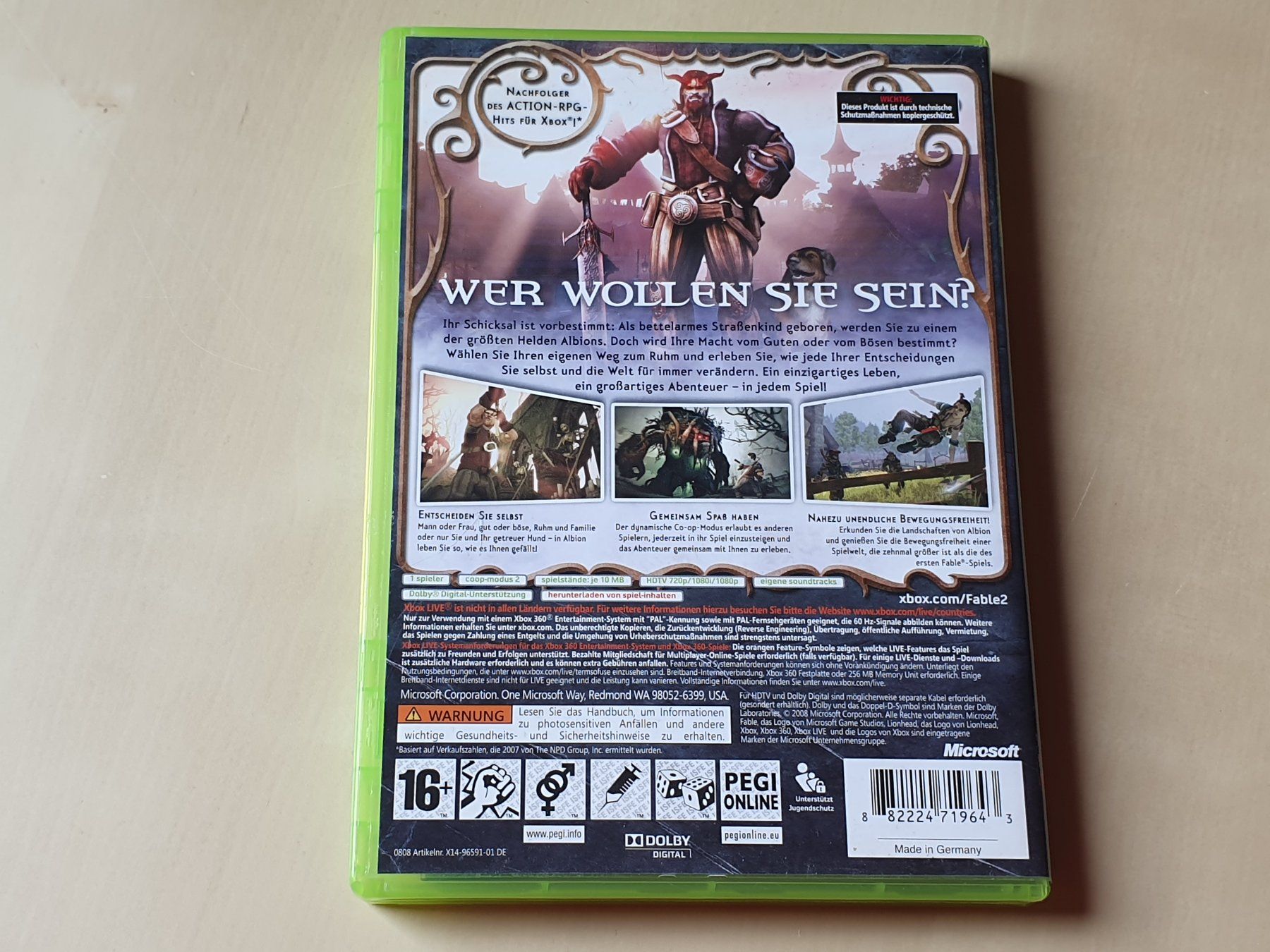 Microsoft Giochi: Fable II – Usato da Stansstad venduto da collectorsshop 1