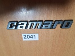 Klebe Emblem, camaro