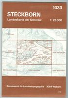Landkarte Steckborn 1978