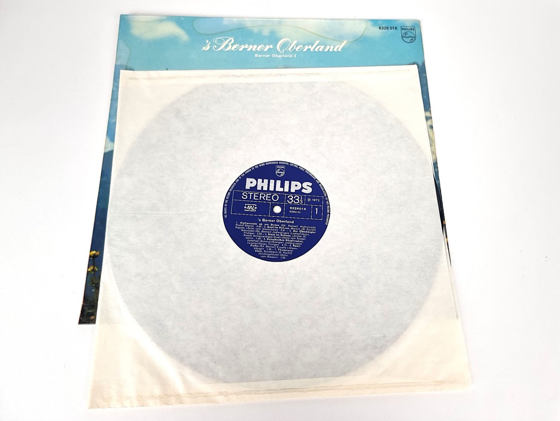Schallplatten: LP 's Berner Oberland – Gebraucht aus Urtenen-Schönbühl von Restwert_Schoenbuehl 2