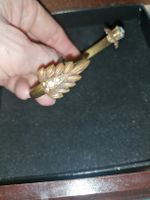 Antiker Armreif, goldfarben mit Strass - Modeschmuck