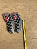 Warme Cars Socken, Gr 23-26 innen Frottier 