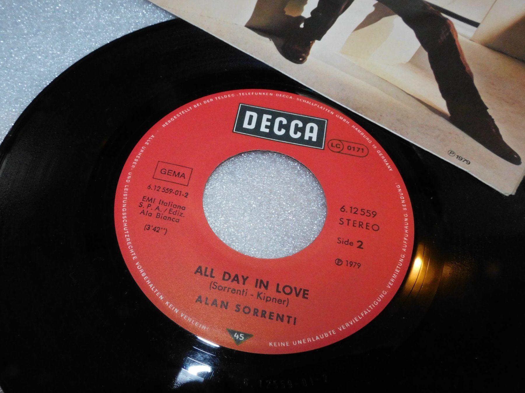 Schallplatten: Single 1985 Ricchi e Poveri Single  Single 1979 Alan Sorrent – Gebraucht aus Sursee von 76 3