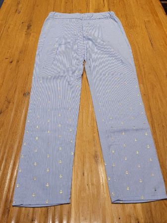 146/152 - Grösse, leichte CHINO - SOMMERHOSE für Mädchen
