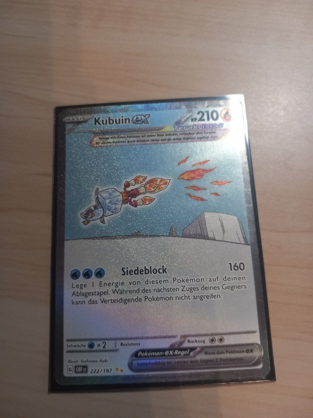 Cartoline: Kubuin EX Karte 222/197 guter Zustand – Usato da Basel venduto da mihai_nemtanu