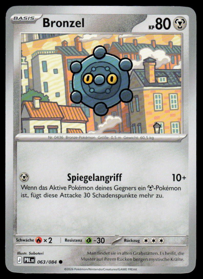 Pokémon Carte collezionabili: Pokemon Bronzel 063/084 – Usato da Herisau venduto da Pokemon2025