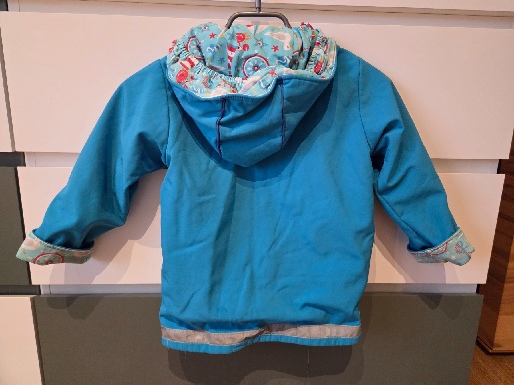 Giacche & Cappotti: Babauba Handmade Softshelljacke Gr. 110 blau, maritim – Usato da Heinrichswil venduto da frankie19860 5