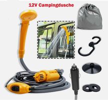 12V Camping Dusche Brause +Tauchpumpe Auto Gartendusche