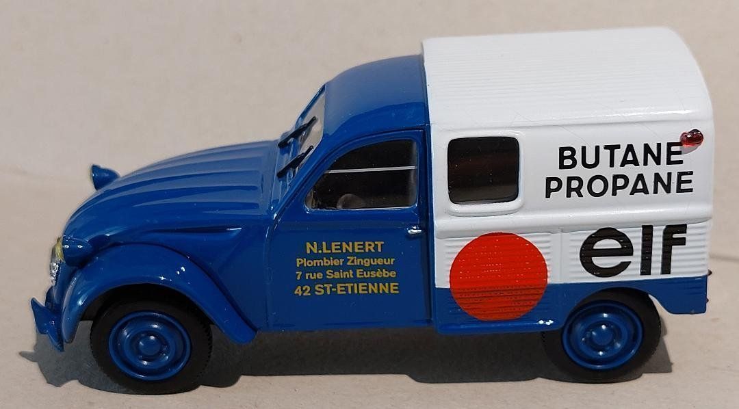 Norev Modellautos: Citroën 2CV  -  AZU - ELF - Norev - 1/43 – Gebraucht aus Delémont von Domdom1 7