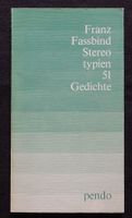 Franz Fassbind: Stereotypien. 51 Gedichte. 1977. selten