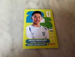 Panini FIFA 2026 UZB 20 - Abbasbek Fayzullaev Sticker