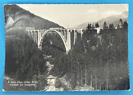 VIADUKT BEI LANGWIES MIT BAHN