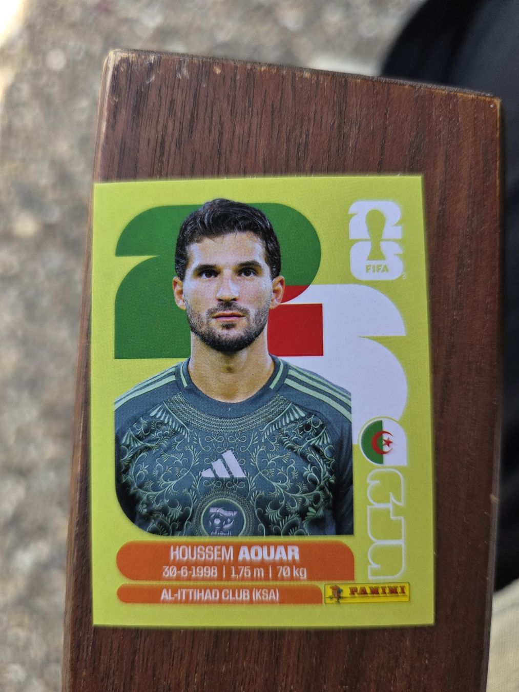 Panini Sammelbilder & Trading cards: Panini WM 2026 ALG 9 Aouar – Neu (gemäss Beschreibung) aus Romanshorn von leeh78