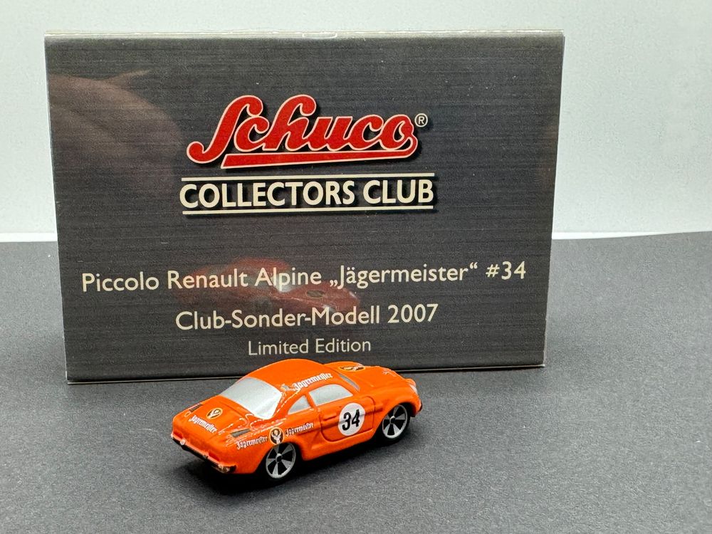 Schuco Piccolo Collectors Club Renault Alpine Jägermeister | Kaufen auf ...