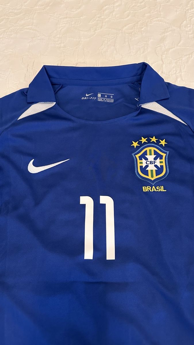 Leibchen & Hosen: Brazil Jersey - Ronaldinho 11 -WC 2002 – Neu (gemäss Beschreibung) aus Oberrieden von jon_5cl2 4