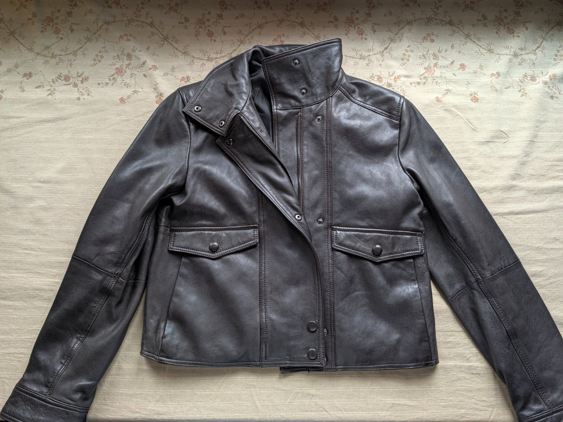 Mango Jacken: Mango genuine leather brown jacket – Neu (gemäss Beschreibung) aus Altendorf von jak_lkk8 4