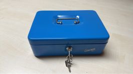 Blaue Geldkassette von CASH-BOX - Ideal für Vereine