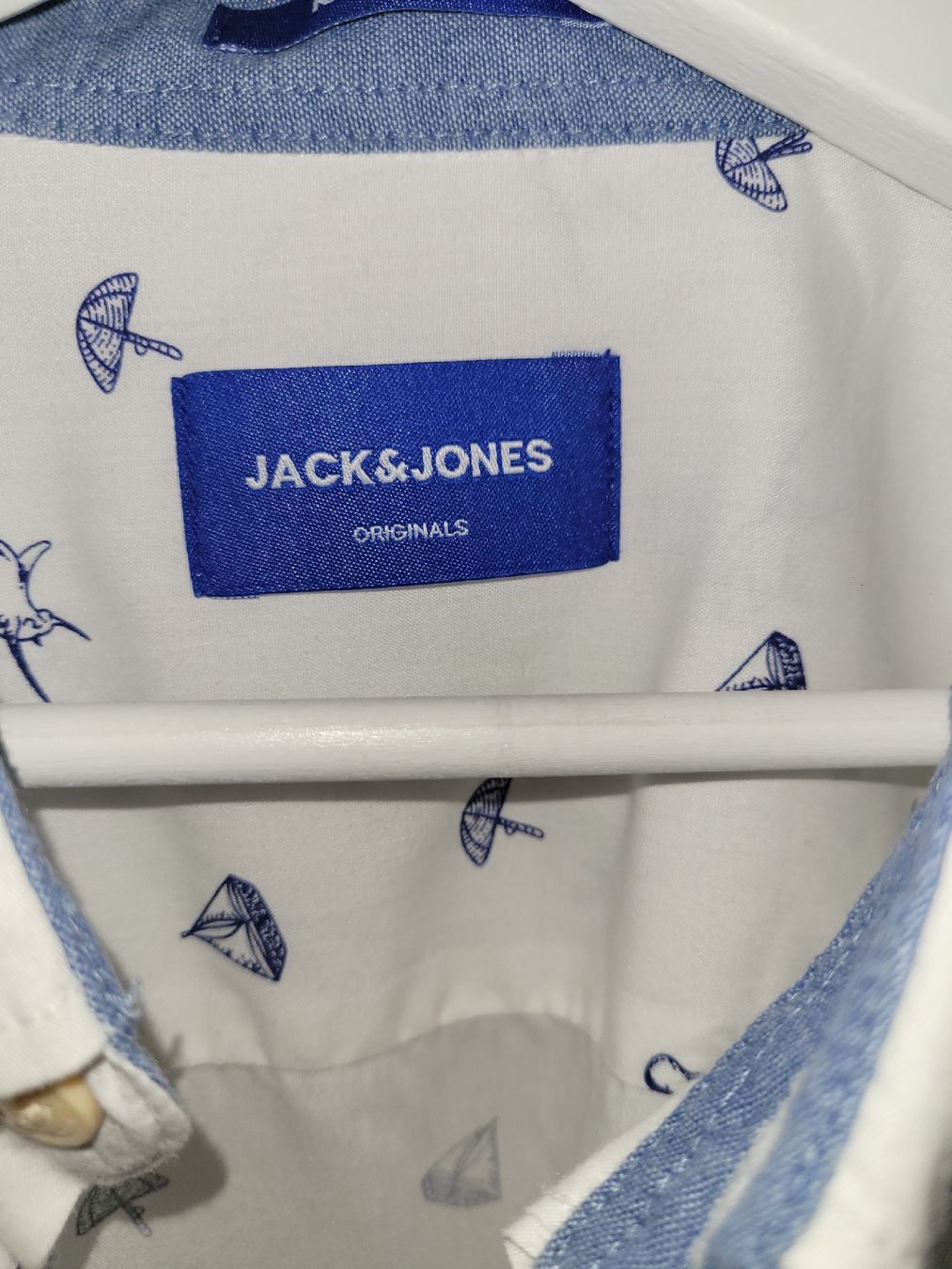 Camicie: Sommerliches Jack&Jones Hemd Gr. M – Nuovo e nell'imballaggio originale da Bassersdorf venduto da leader07 1