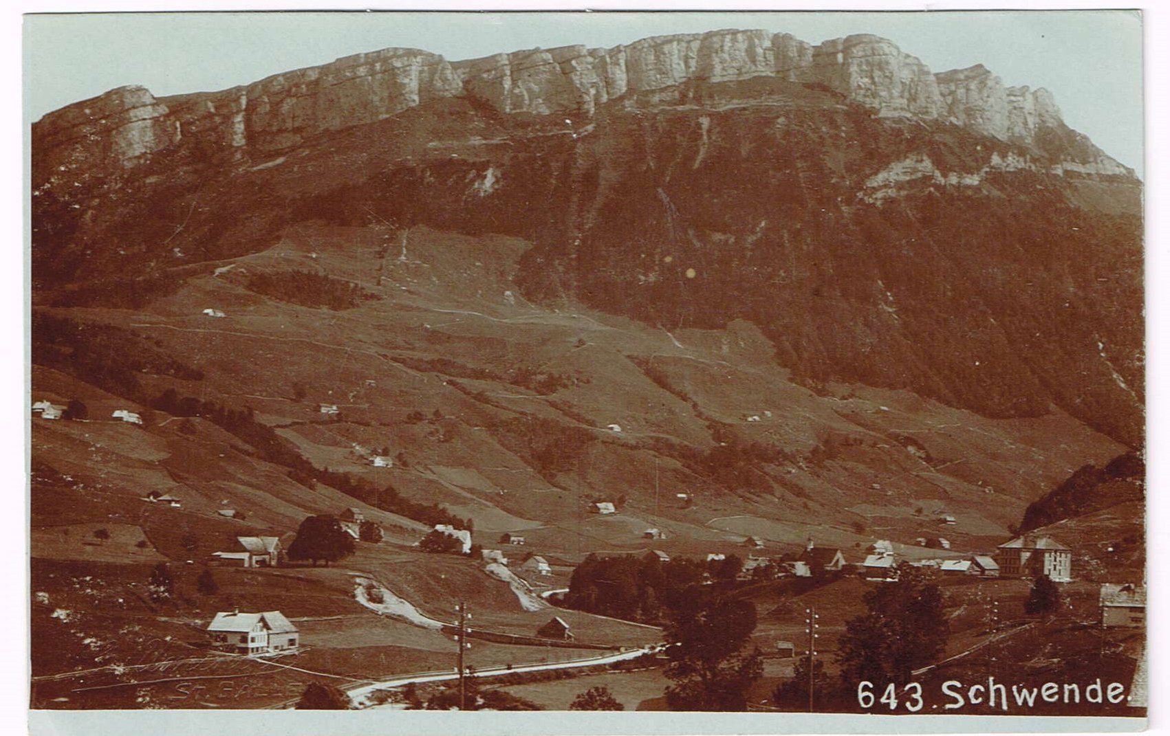Ansichtskarten: SCHWENDE AI 1910 – Gebraucht aus Rothrist von
