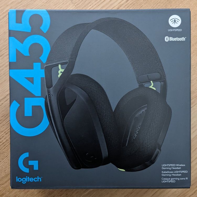 LOGITECH - Écouteurs G435 Gaming Lightspeed Bleu…