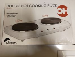 Ohmex Doppelkochplatte - Ideal