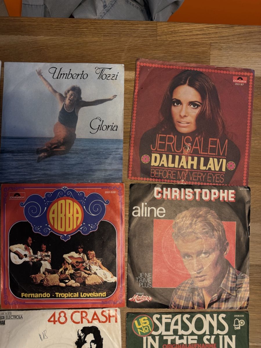 Dischi in vinile: 16 Schallplatten Singles der 70er/80er Sammlung – Usato da Goldach venduto da Messerguru 2