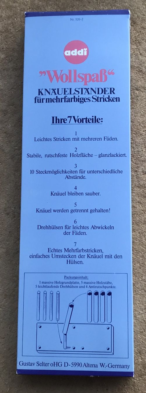 Wolle: KNÄUELSTÄNDER – Neu und originalverpackt aus Ostermundigen von Kari1937 3