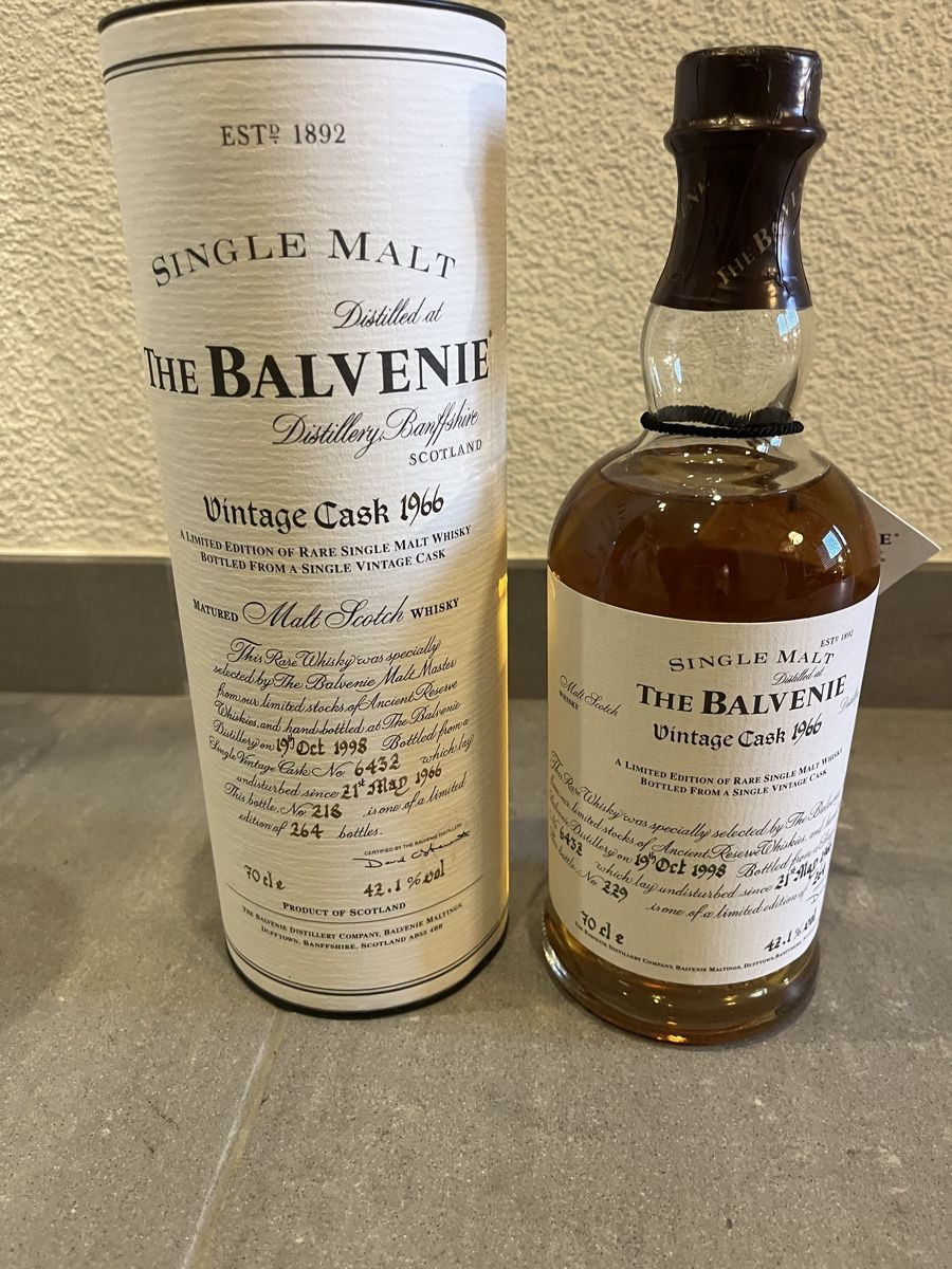 Balvenie Bevande alcoliche: The Balvenie Single Malt Whisky – Nuovo e nell'imballaggio originale da Neerach venduto da fuz_8d7l 2