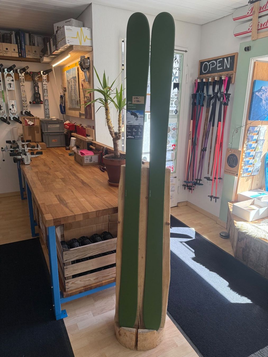 Sci: Candide Skis Area91 177cm – Nuovo e nell'imballaggio originale da Andermatt venduto da Made_In_Andermatt